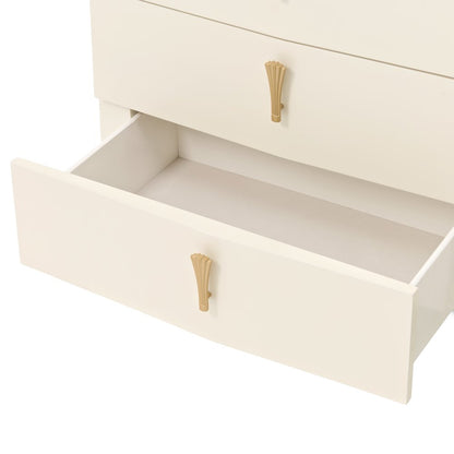 Fantosini 10-Drawer Mule Chest - Creamy Pearl