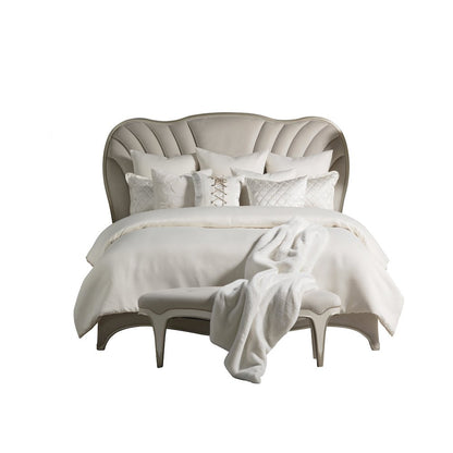 Hailey 10-Piece King Comforter Set - Ivory