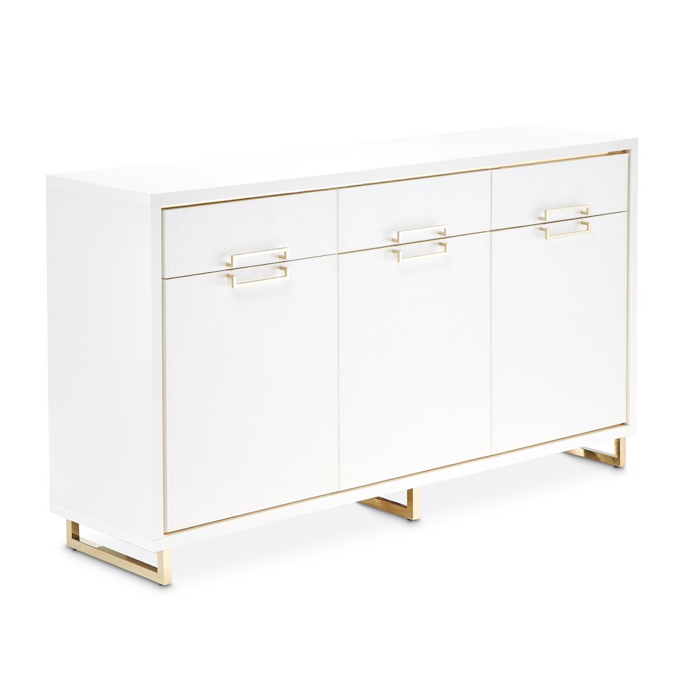 Palm Gate Sideboard - Cloud White