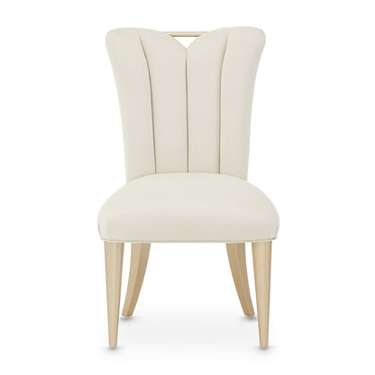 La Rachelle Dining Side Chair - Icicle/Champagne Set of 2