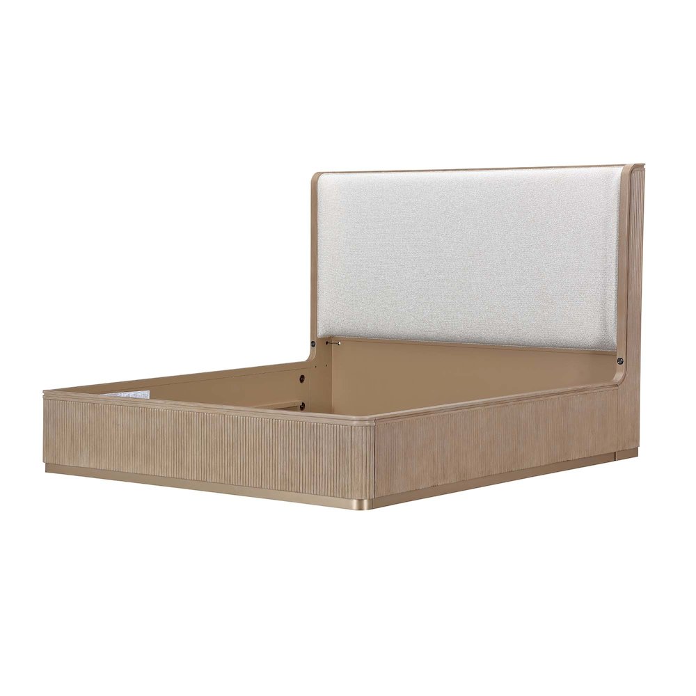 West Kensington Queen Bed - Sea Salt Caramel