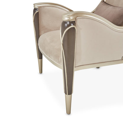 Villa Cherie Accent Chair - Porcini/Hazelnut