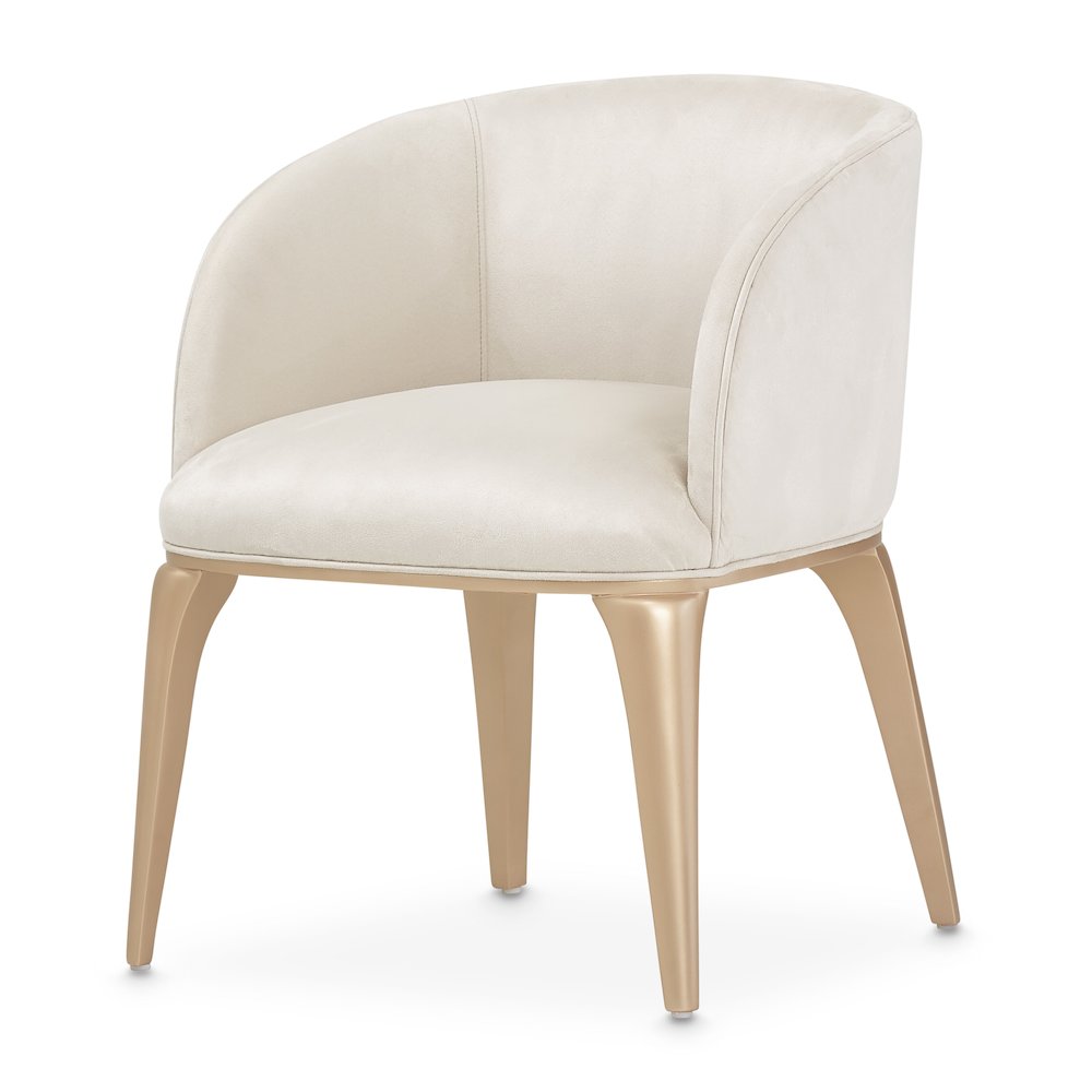 Malibu Crest Vanity Chair - Chardonnay