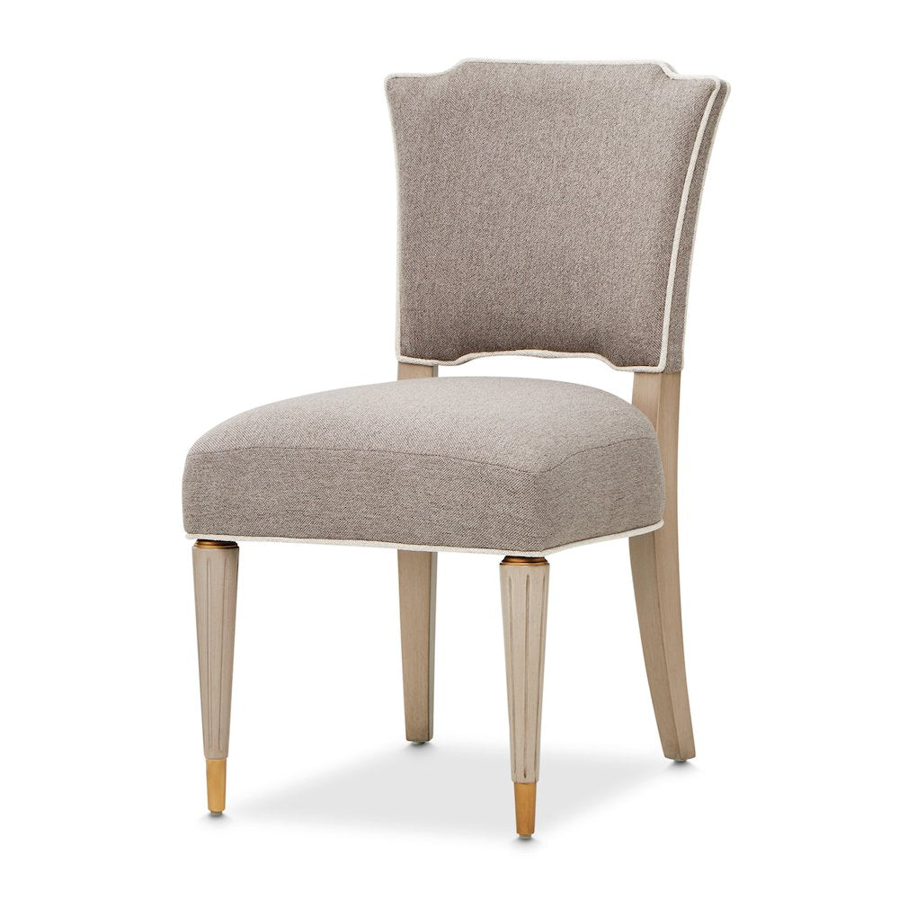 St. Charles Vanity Chair - Dove Gray