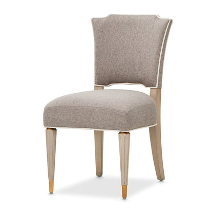 St. Charles Vanity Chair - Dove Gray