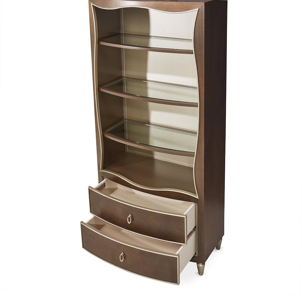 Villa Cherie Bookcase - Hazelnut
