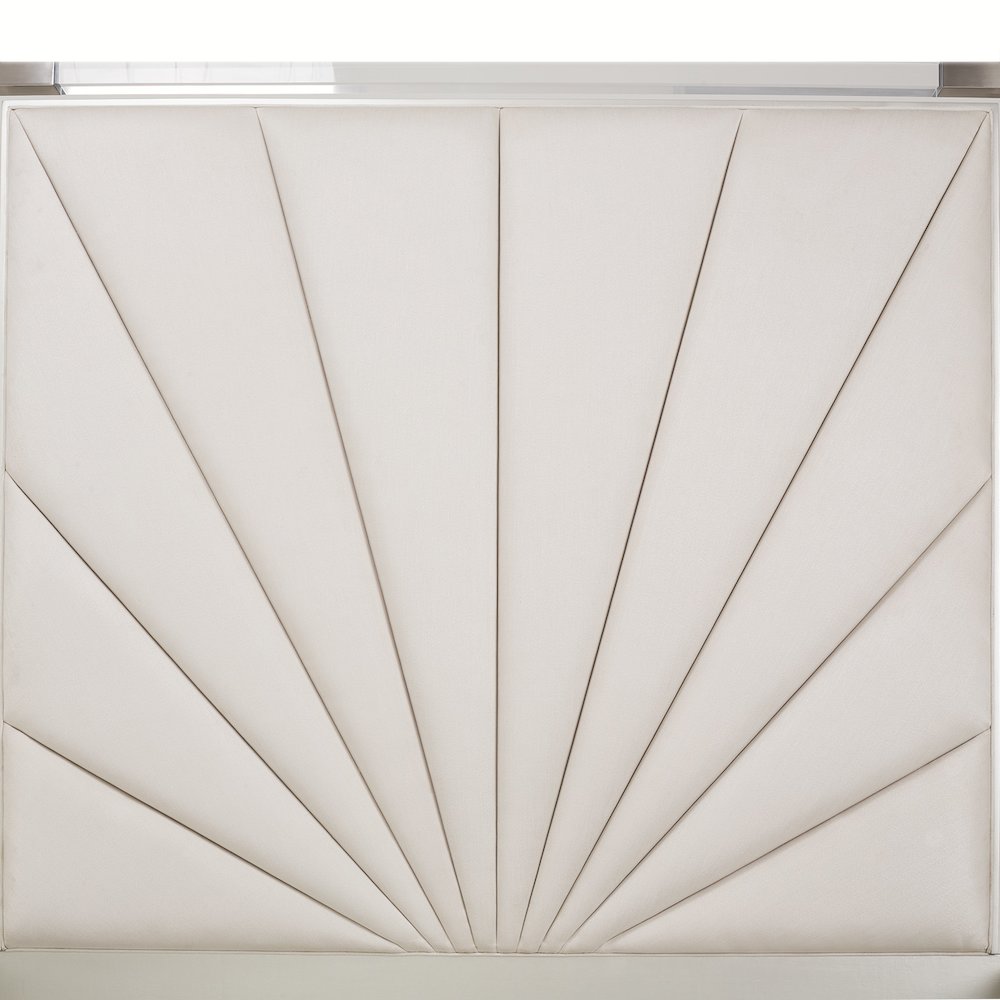 Penthouse Eastern King Tall Panel Bed - Ash Gray