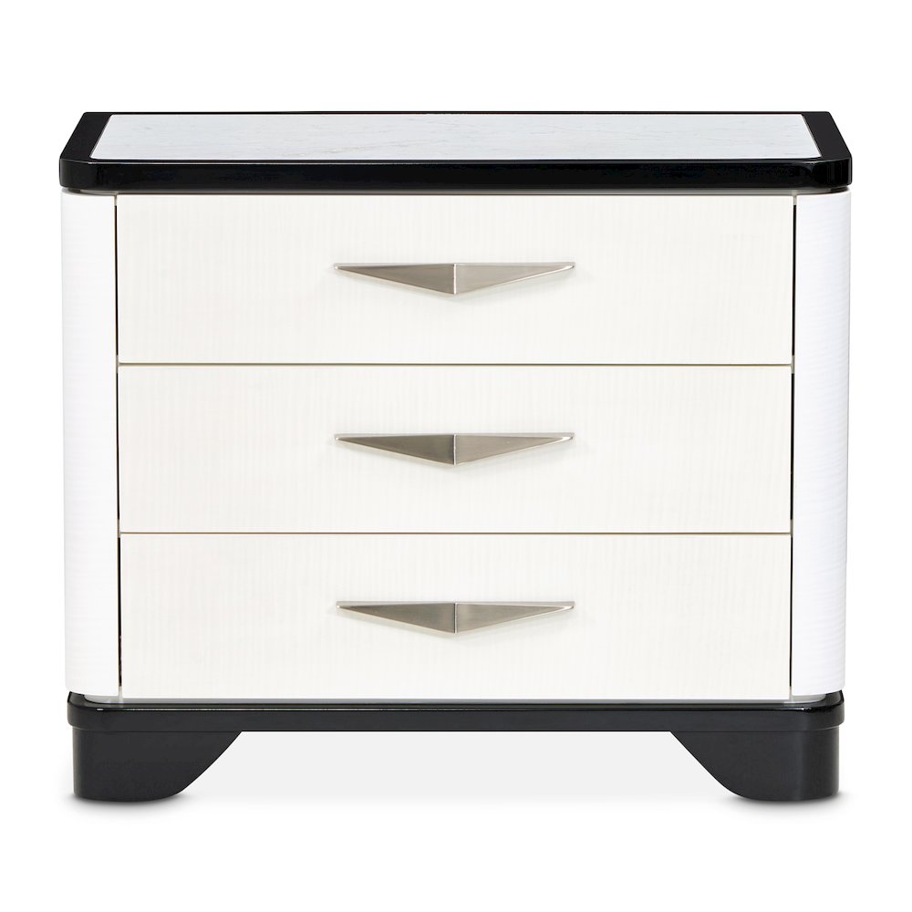 Tuxedo Large Nightstand - Piano Keyboard