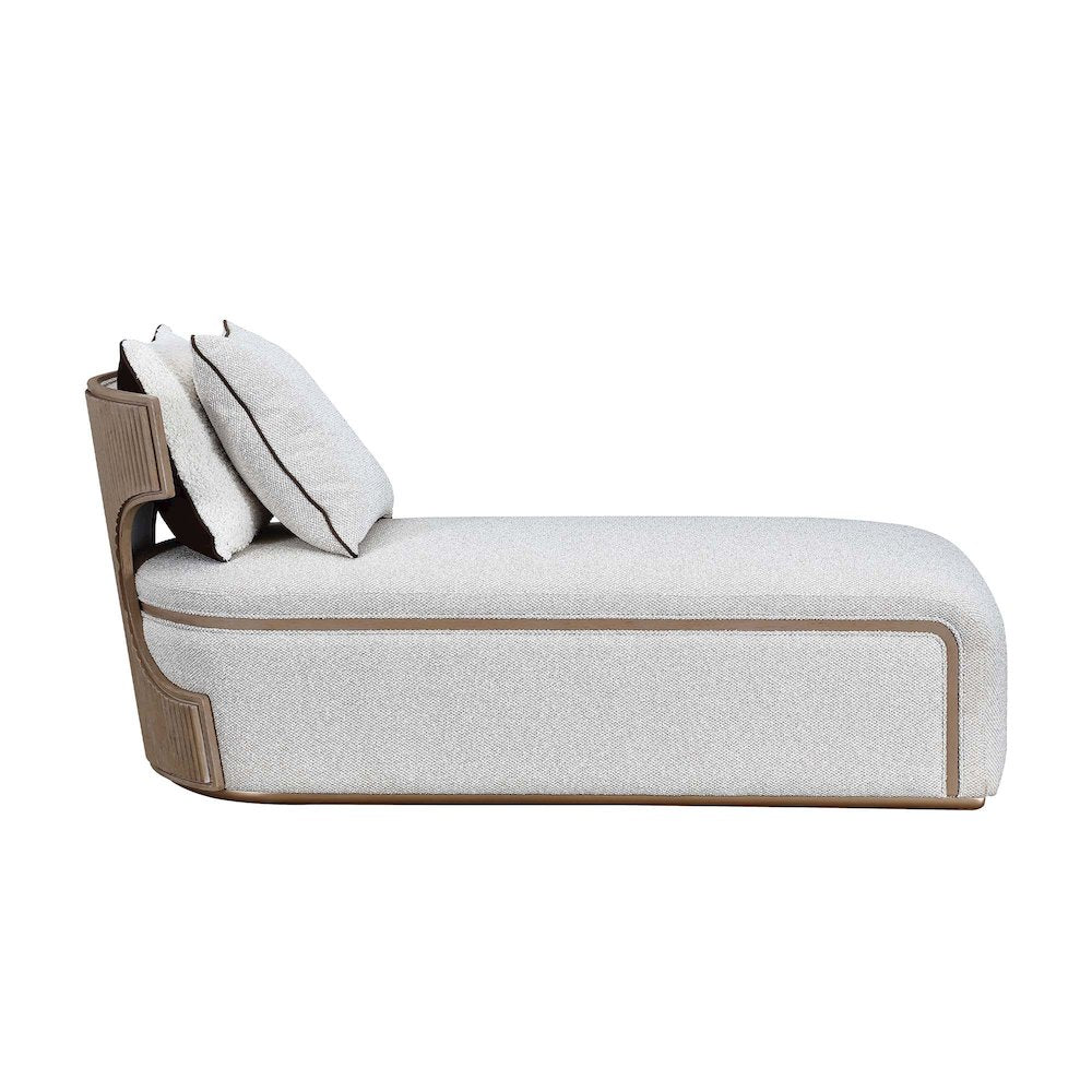 West Kensington Chaise - Buff/Seal Salt Caramel