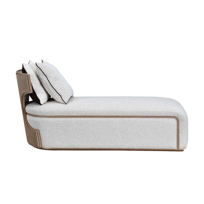 West Kensington Chaise - Buff/Seal Salt Caramel