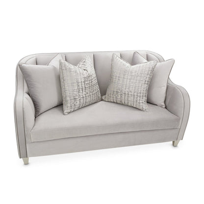 Roxbury Park Velvet Loveseat - Steel/Slate