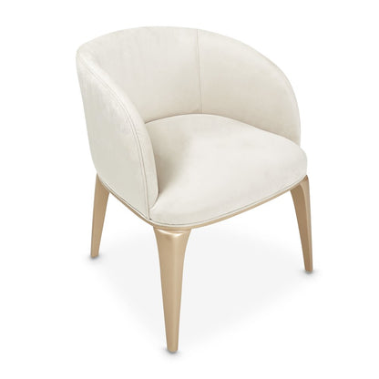 Malibu Crest Vanity Chair - Chardonnay