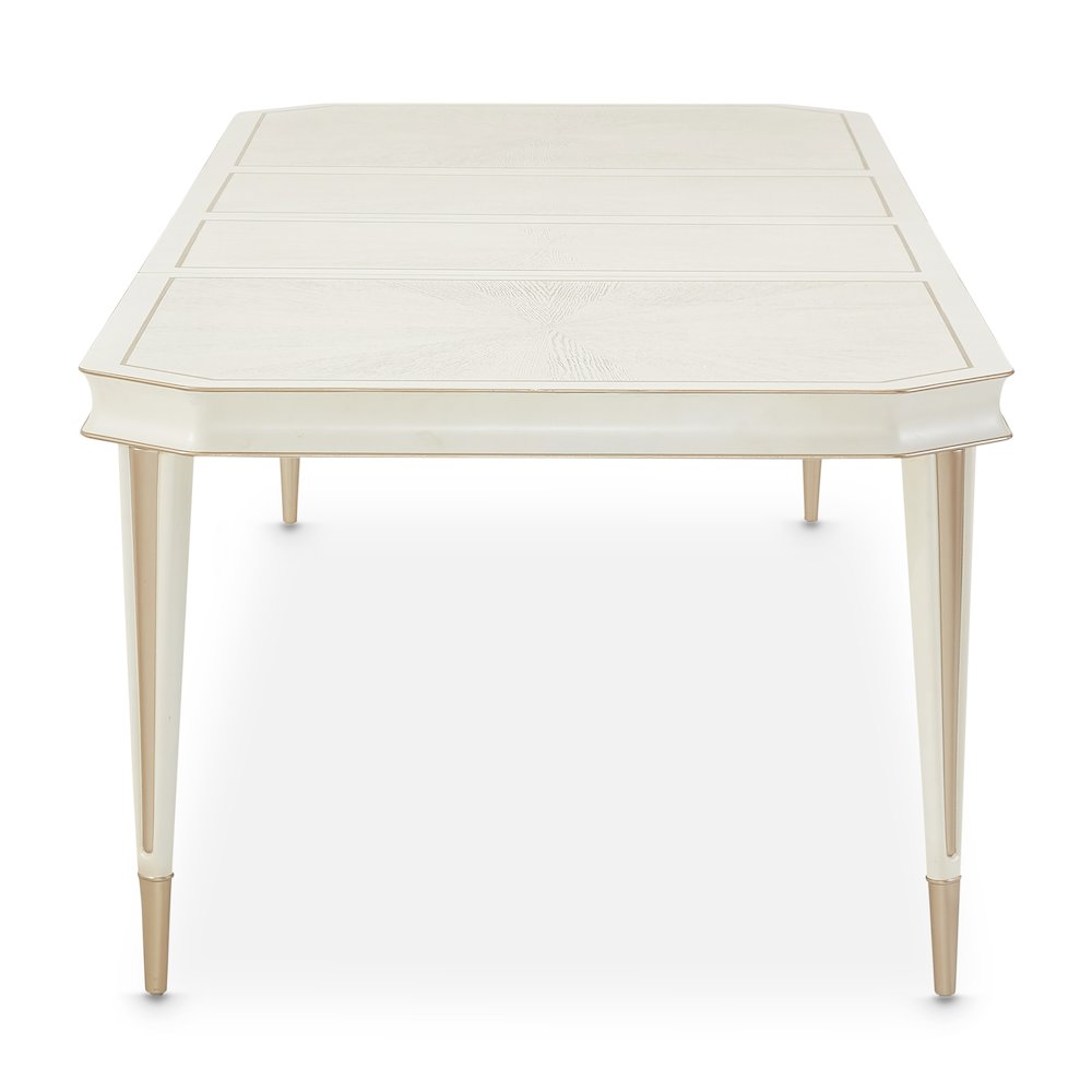La Rachelle Rectangular Dining Table - Champagne