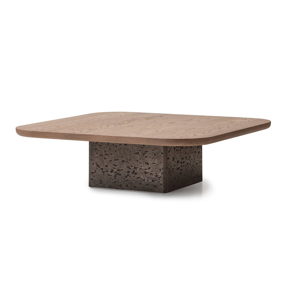 Bristol Point Short Cocktail Table - Saddle Brown
