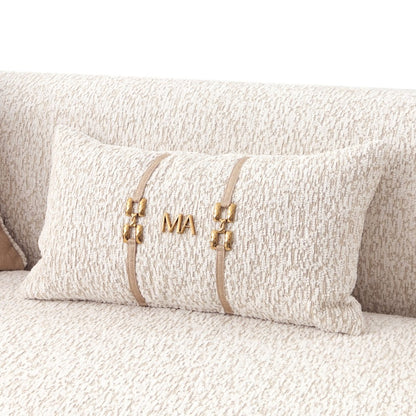 Savannah Breeze Loveseat - Cashmere/Gold