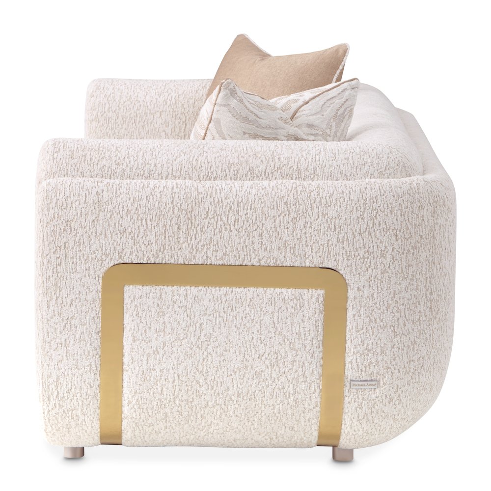 Savannah Breeze Loveseat - Cashmere/Gold