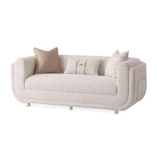 Savannah Breeze Loveseat - Cashmere/Gold