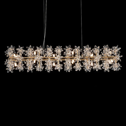 Bouquet 18-Light Rectangular Chandelier