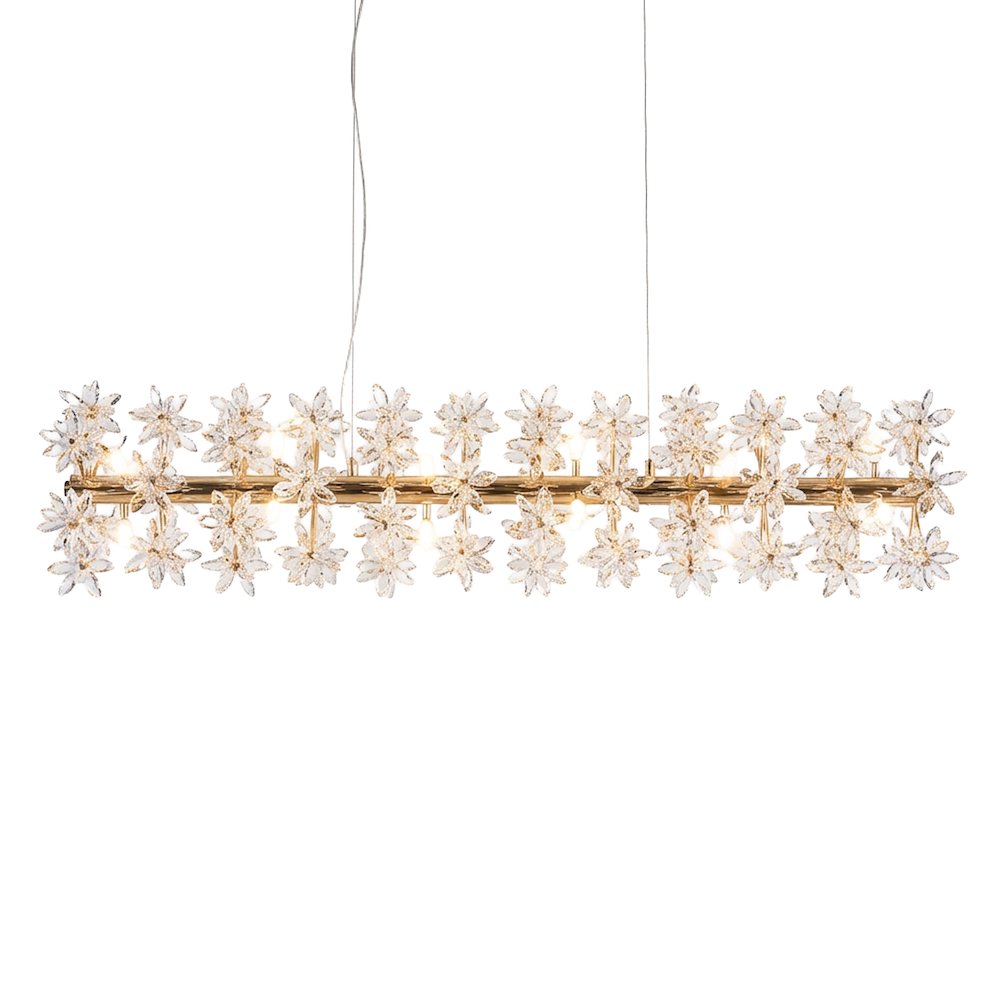 Bouquet 18-Light Rectangular Chandelier