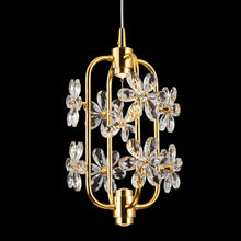 Daisy 20" Crystal LED Chandelier - Gold