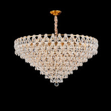 Gala 28-Light Round LED Chandelier - Gold