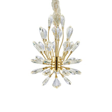 Astra 18" Crystal LED Chandelier - Gold