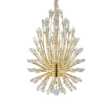 Astra 34" LED Crystal Chandelier - Gold