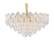 Orlisse 18-Light Acrylic Chandelier - Gold