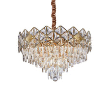 Regalia 13-Light Crystal Chandelier - Gold
