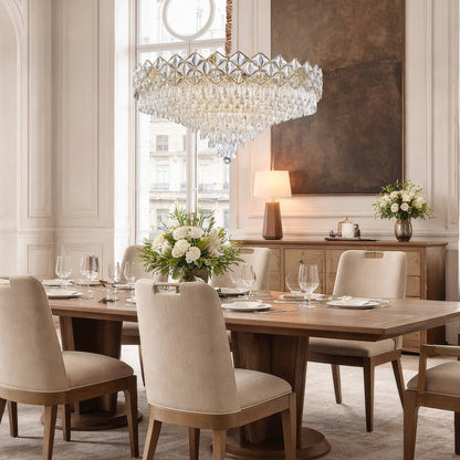 Regalia 28-Light Crystal Chandelier - Gold