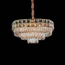 Soleil 13-Light Crystal Chandelier - Gold