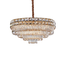 Soleil 22-Light Crystal Chandelier - Gold