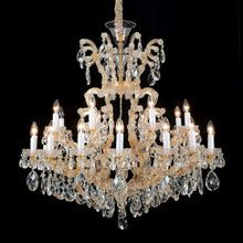 La Scala 25-Light Traditional Crystal Chandelier - Gold