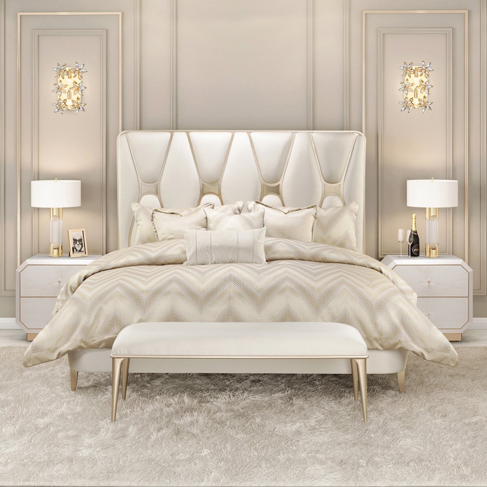 Daisy Crystal Wall Sconce - Gold
