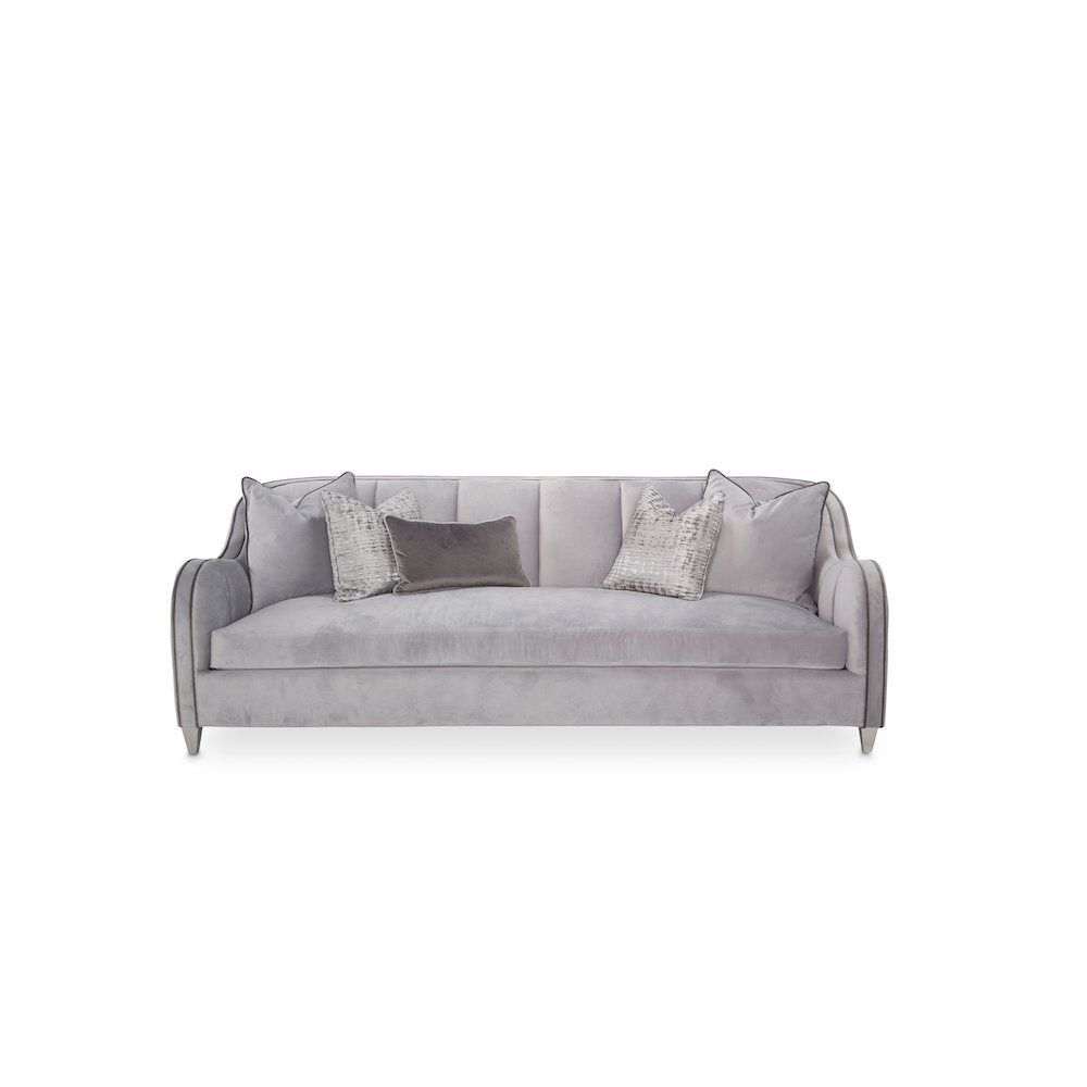 Roxbury Park Velvet Sofa - Steel/Slate