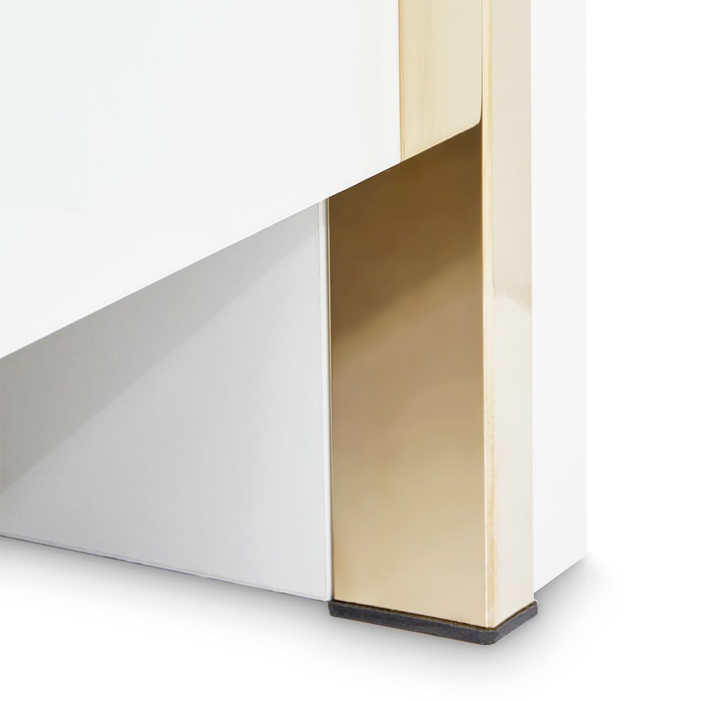 Palm Gate Cal. King Upholstered Bed - Cloud White