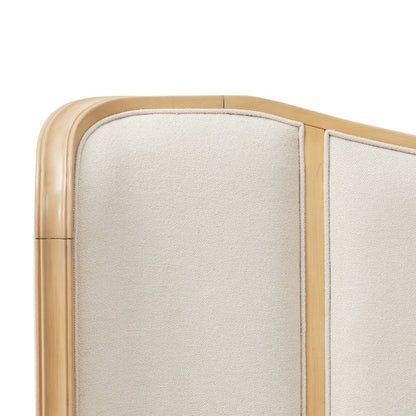 Camellia Field King Upholstered Bed - Caramel