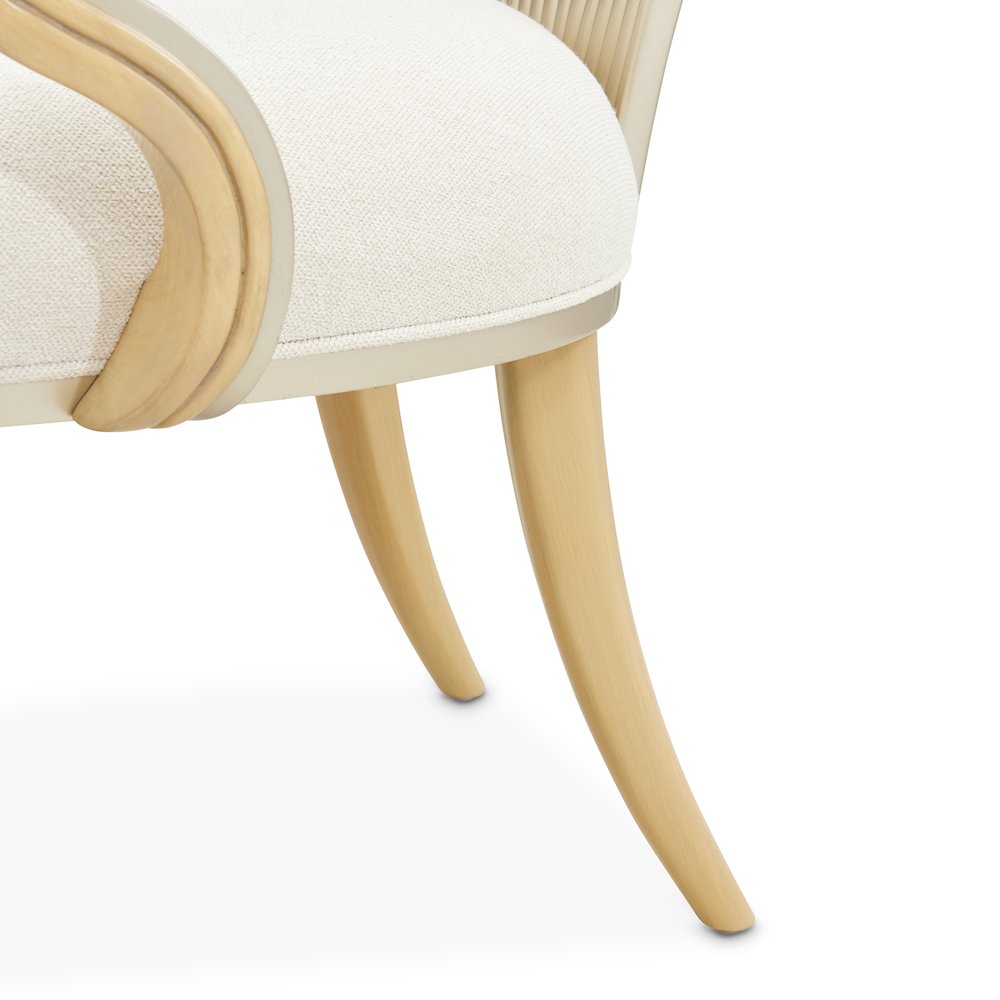 Camellia Field Dining Arm Chair, Set of 2 - Caramel