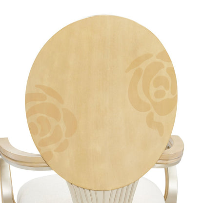 Camellia Field Dining Arm Chair, Set of 2 - Caramel