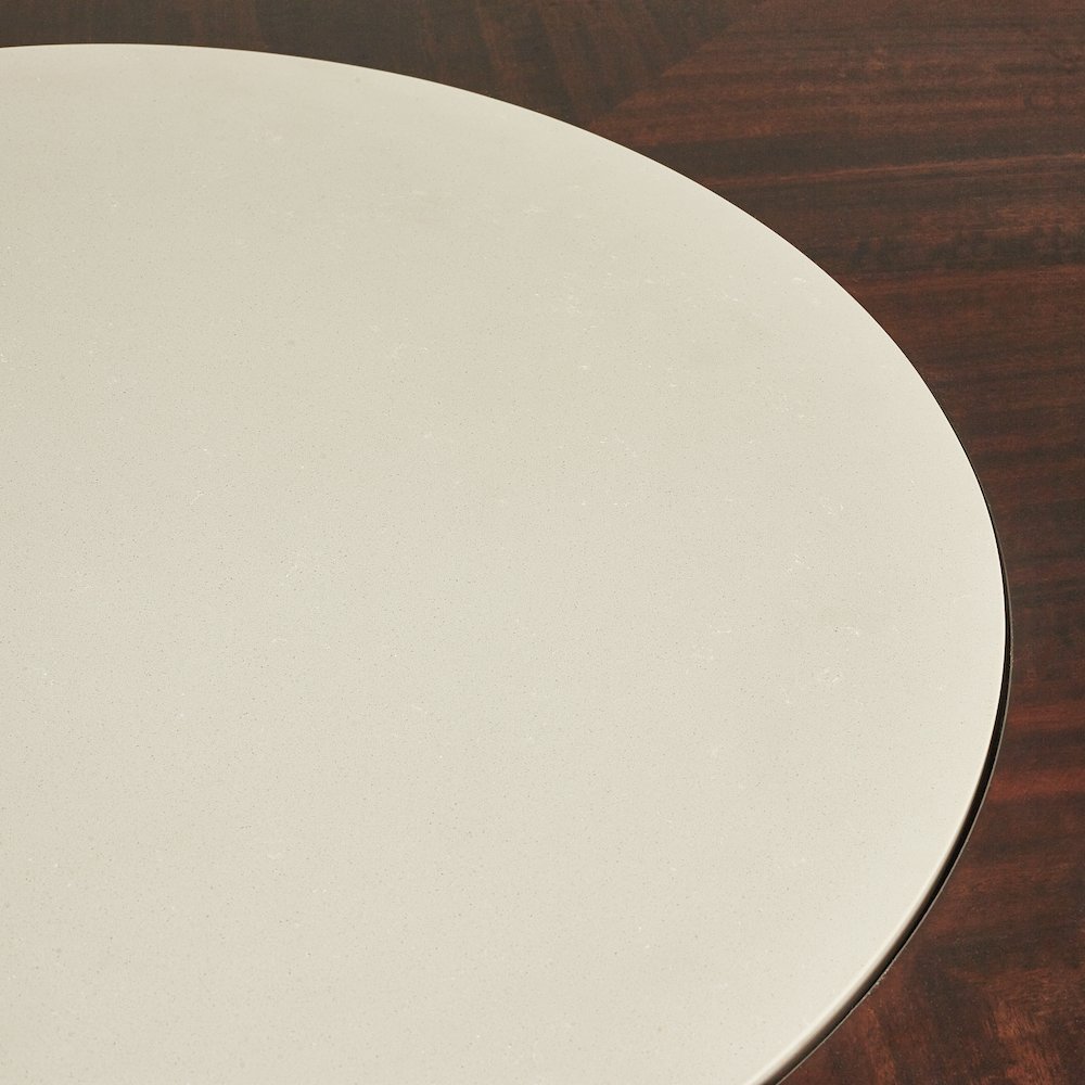 Paris Chic 48" Round Dining Table - Espresso