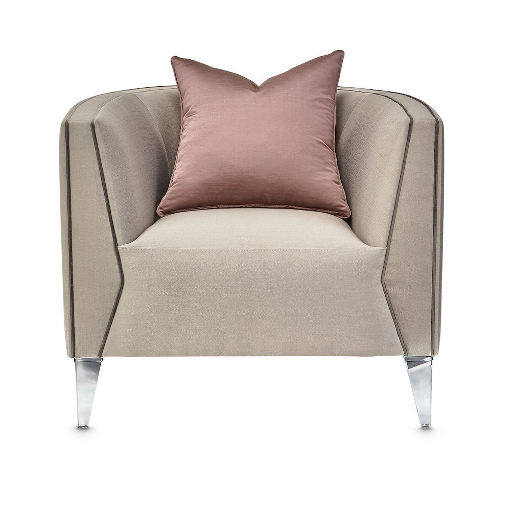 Linea Matching Chair - Metallic/SilverMist