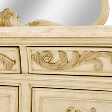 Platine de Royale Dresser with Mirror - Champagne