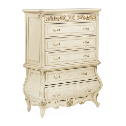 Platine de Royale 6-Drawer Chest - Champagne