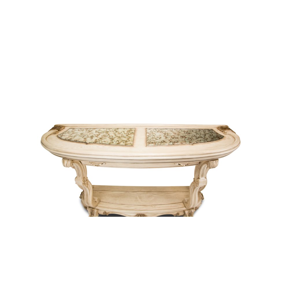 Platine de Royale Console Table - Champagne