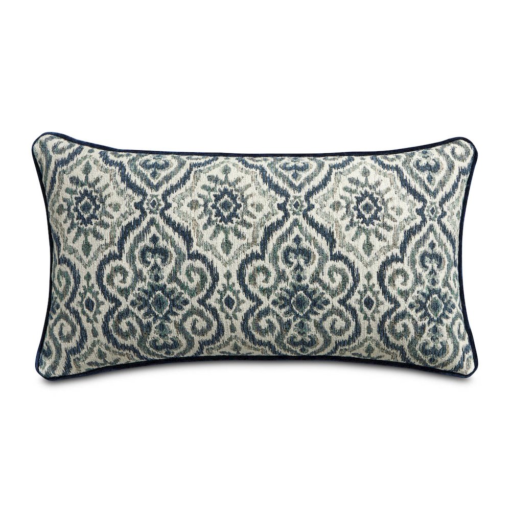 Blue My Mind Marquez 13" x 24" Oblong Pillow, Set of 2 - Navy