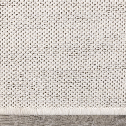 Beige 6x9 Rug with Modern Striped Design, Neutral Area Rug for Home