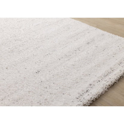 Sakura White Grey Speckled Area Rug, 7'10" x 10'10"