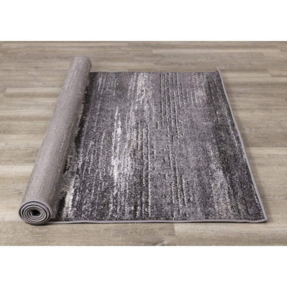 Gray Modern Distressed  5x7 Rug for Living Room Or Bedroom