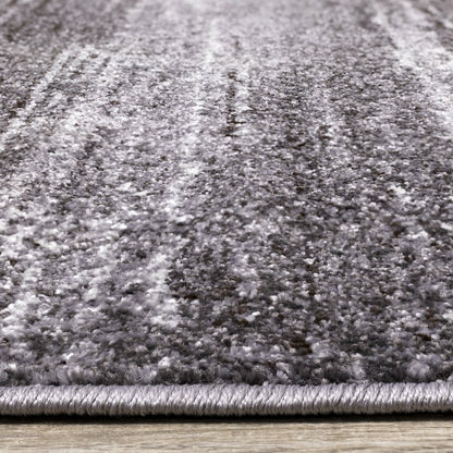 Gray Modern Distressed  5x7 Rug for Living Room Or Bedroom