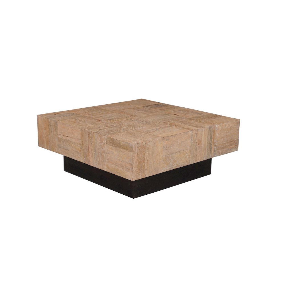 Reed 2-piece Solid Wood Living Room Table Set